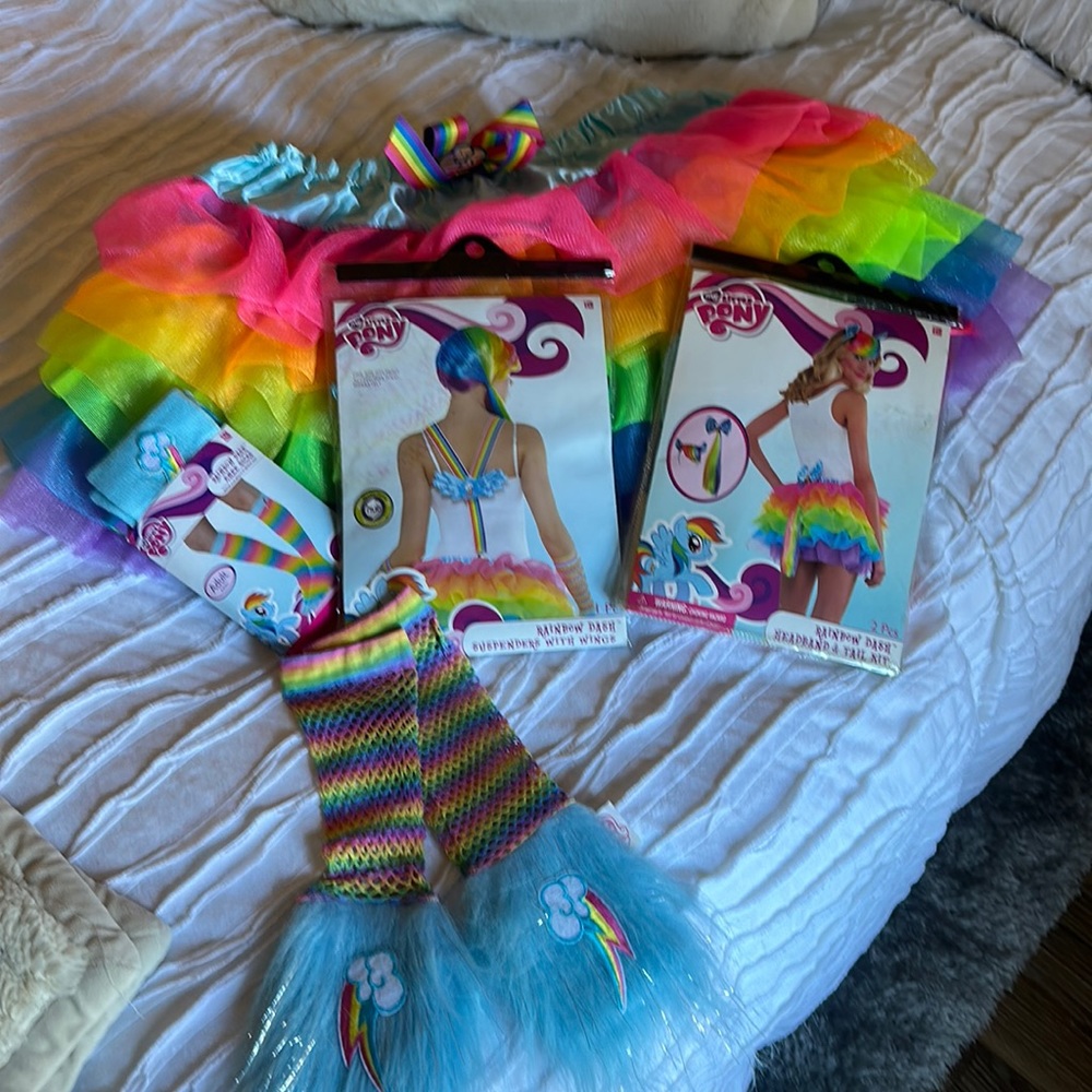 Rainbow 🌈 Dash Halloween costume.